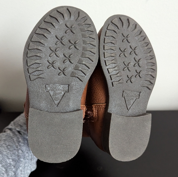 Oshkosh Tall Brown Boots Toddler Size 6 - Picture 5 of 5